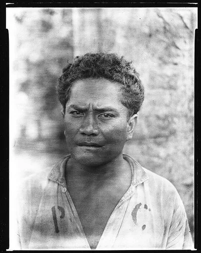 [South Seas: Male Portrait]