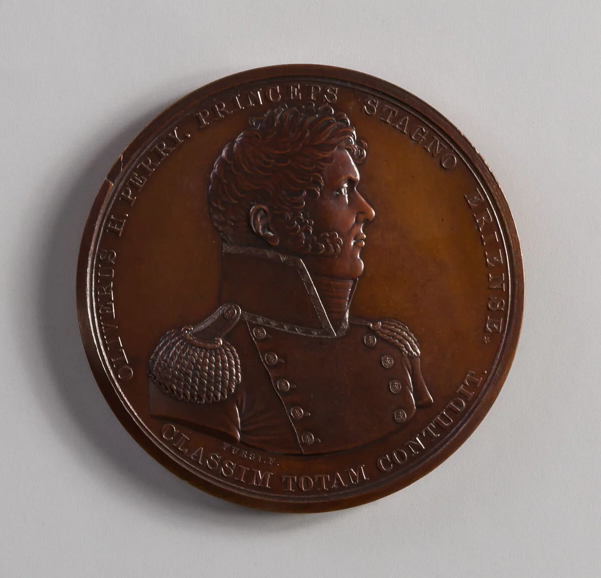 Medal of Captain O. H. Perry — Moritz Fürst