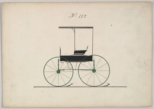 Design for Wagon, no. 887