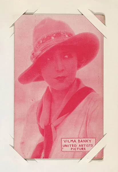 Vilma Bánky from Movie Stars Exhibit Cards series (W401) — Unknown