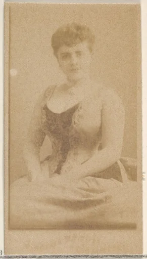 From the Actors and Actresses series (N45, Type 4) for Virginia Brights Cigarettes