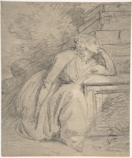 Study of a Seated Woman