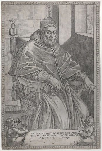Portrait of Pope Sixtus V