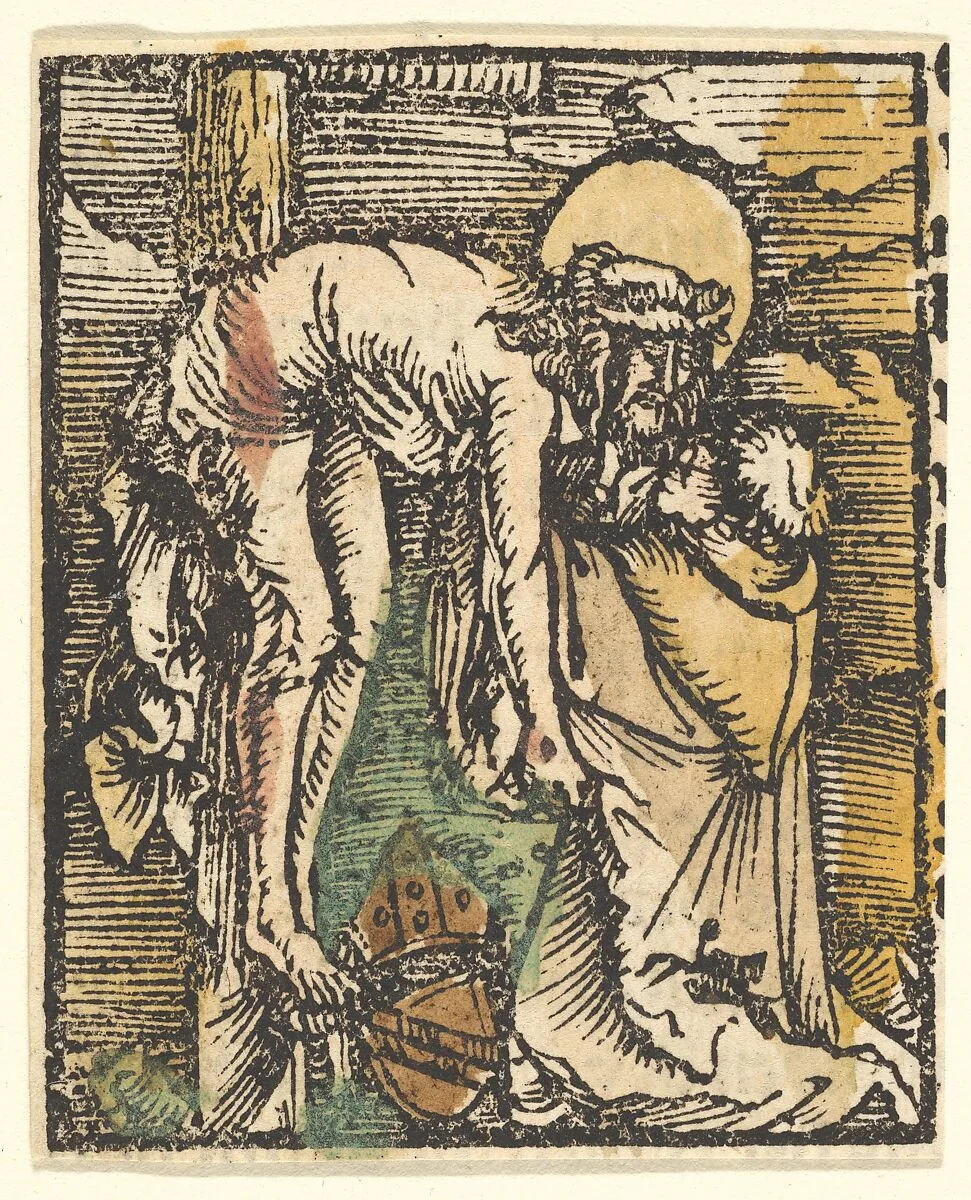 The Miracle of St. Bernard (copy) — Hans Baldung (called Hans Baldung Grien)