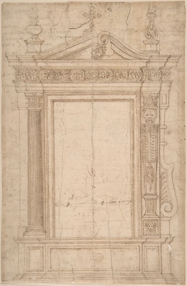 Altar Frame — Anonymous, Italian, 16th century
