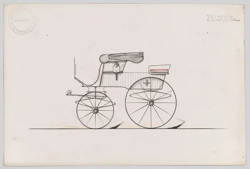 Design for Stanhope Phaeton, no. 3078a
