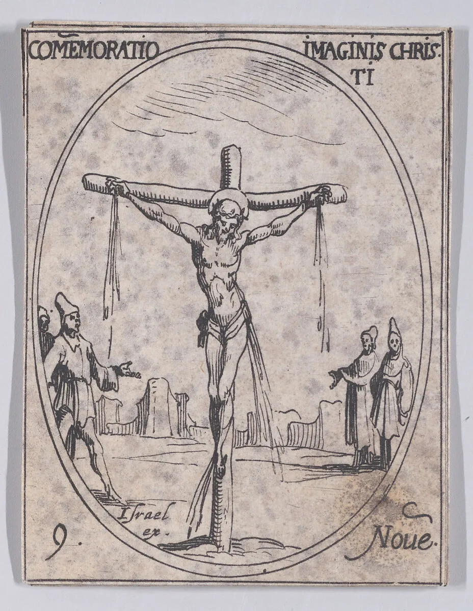 La Commémoration de l'Image du Christi (The Commemoration of the Image of Christ), November 9th, from "Les Images De Tous Les Saincts et Saintes de L'Année" (Images of All of the Saints and Religious Events of the Year) — Israël Henriet|Jacques Callot