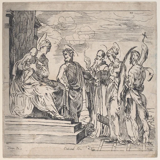 Virgin and Child with Four Saints