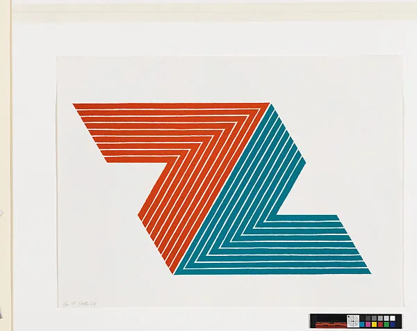 Itata, from "V Series" — Frank Stella|Gemini G.E.L.