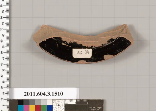 Terracotta fragment of a skyphos (deep drinking cup)