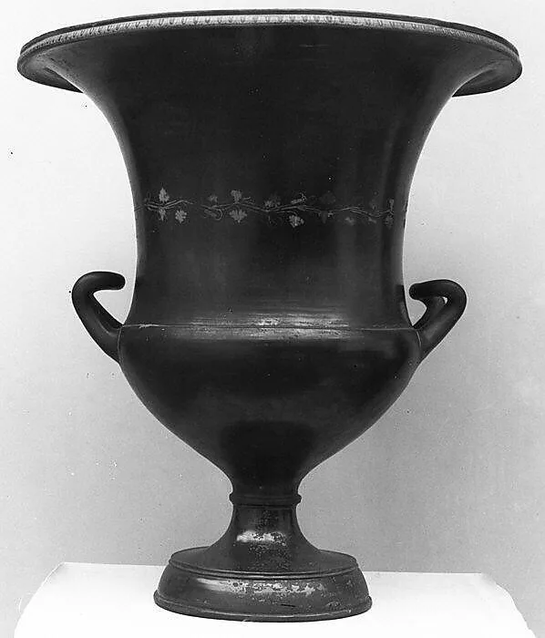 Terracotta calyx-krater (bowl for mixing wine and water) — Unknown