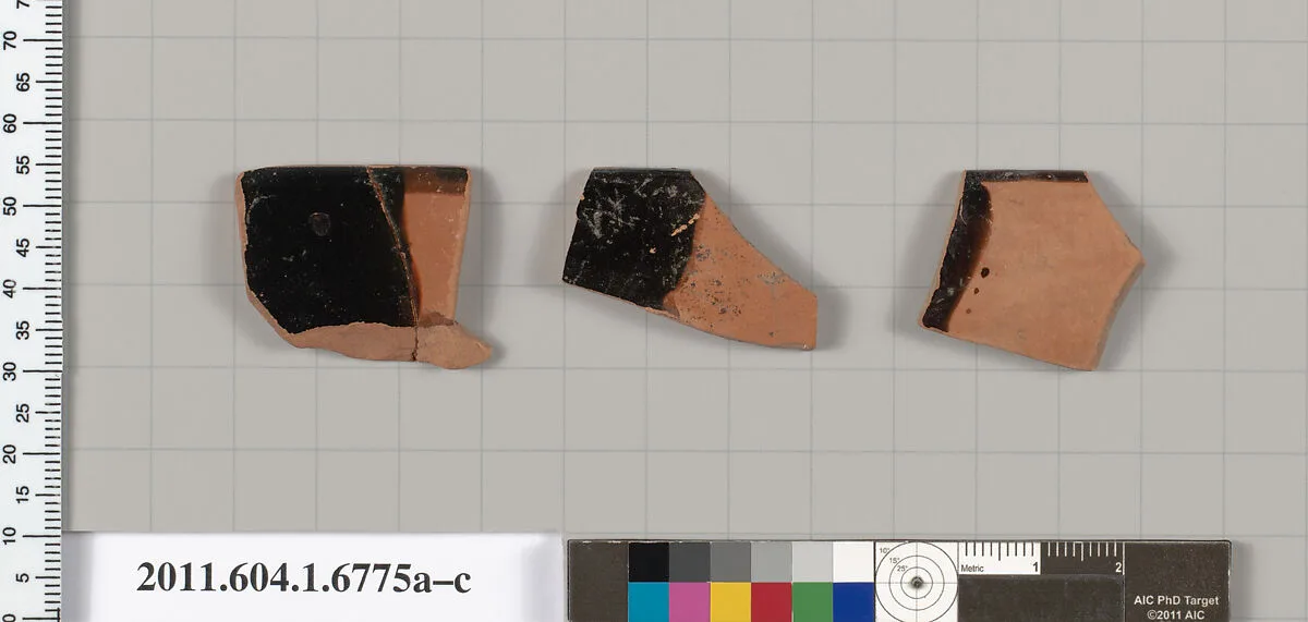 Terracotta rim fragments of kylikes (drinking cups) — Unknown