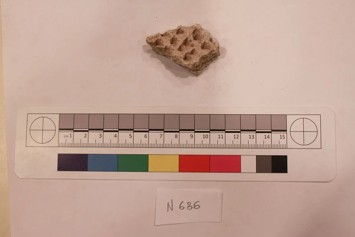 Stucco Fragment — Unknown