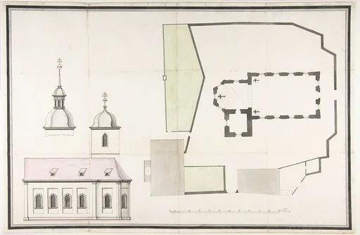 Design for the Parish Church of Merkershausen