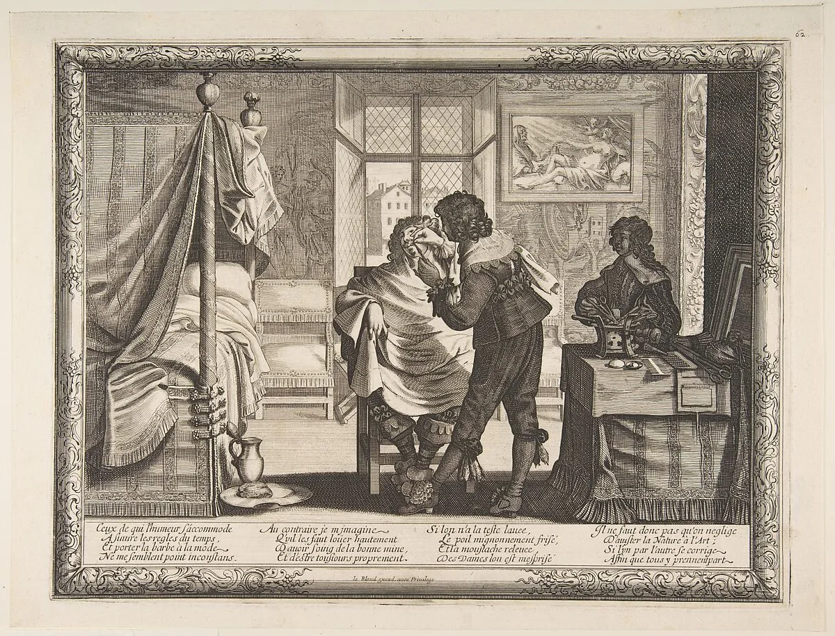 The Barber — Abraham Bosse|Jean I Leblond