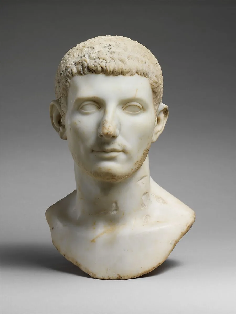 Marble portrait bust of a man — Unknown
