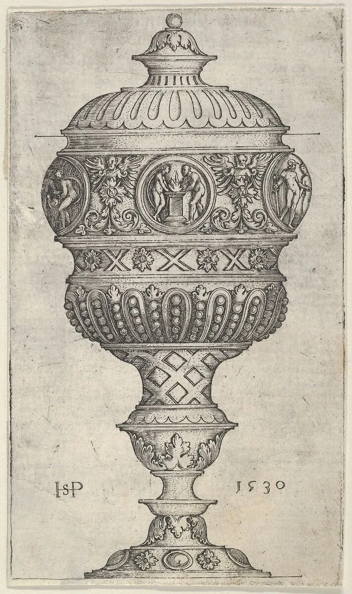 Goblet with Round Medallions — Sebald Beham