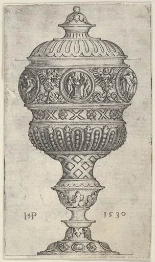 Goblet with Round Medallions