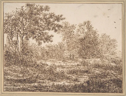 Dune Landscape with Trees