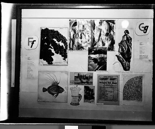 [Exhibition Panel from "The ABC Show", Picture Collection, New York Public Library]