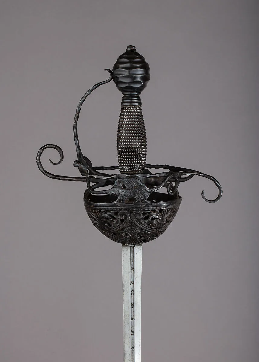Cup-Hilted Rapier — Unknown