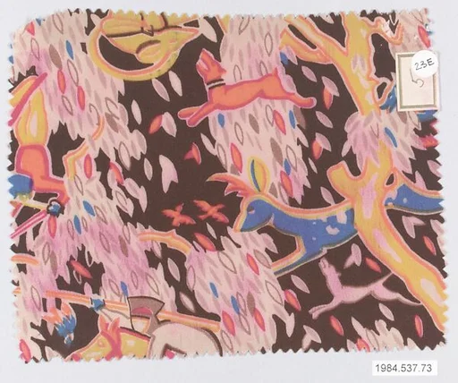 Textile sample, from the ¦Franko Prints¦ series