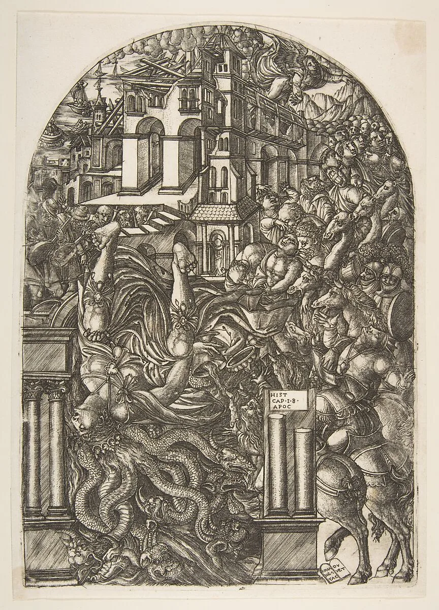 The Fall of Babylon, from the Apocalypse — Jean Duvet