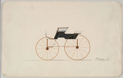 Design for 4 seat Phaeton, no top (unnumbered)