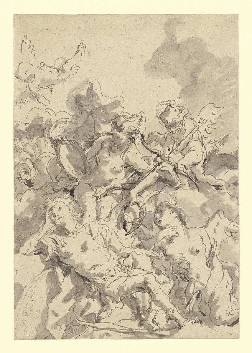 Rinaldo Enchanted by Armida — Giovanni Domenico Tiepolo