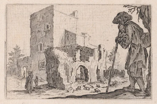 Le Patre et Les Ruines (The Shepherd and the Ruins), from Les Caprices Series B, The Nancy Set