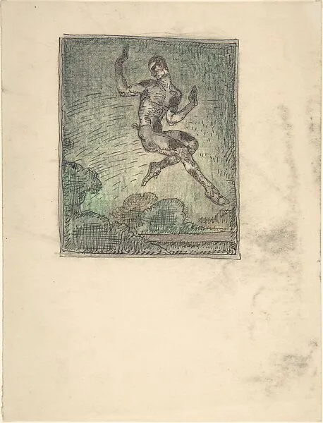 Dancer in the Role a Faun — Paul Scheurich