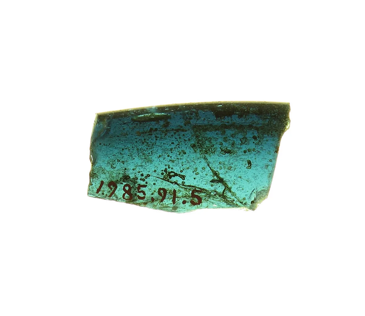 Glass Fragment — Unknown