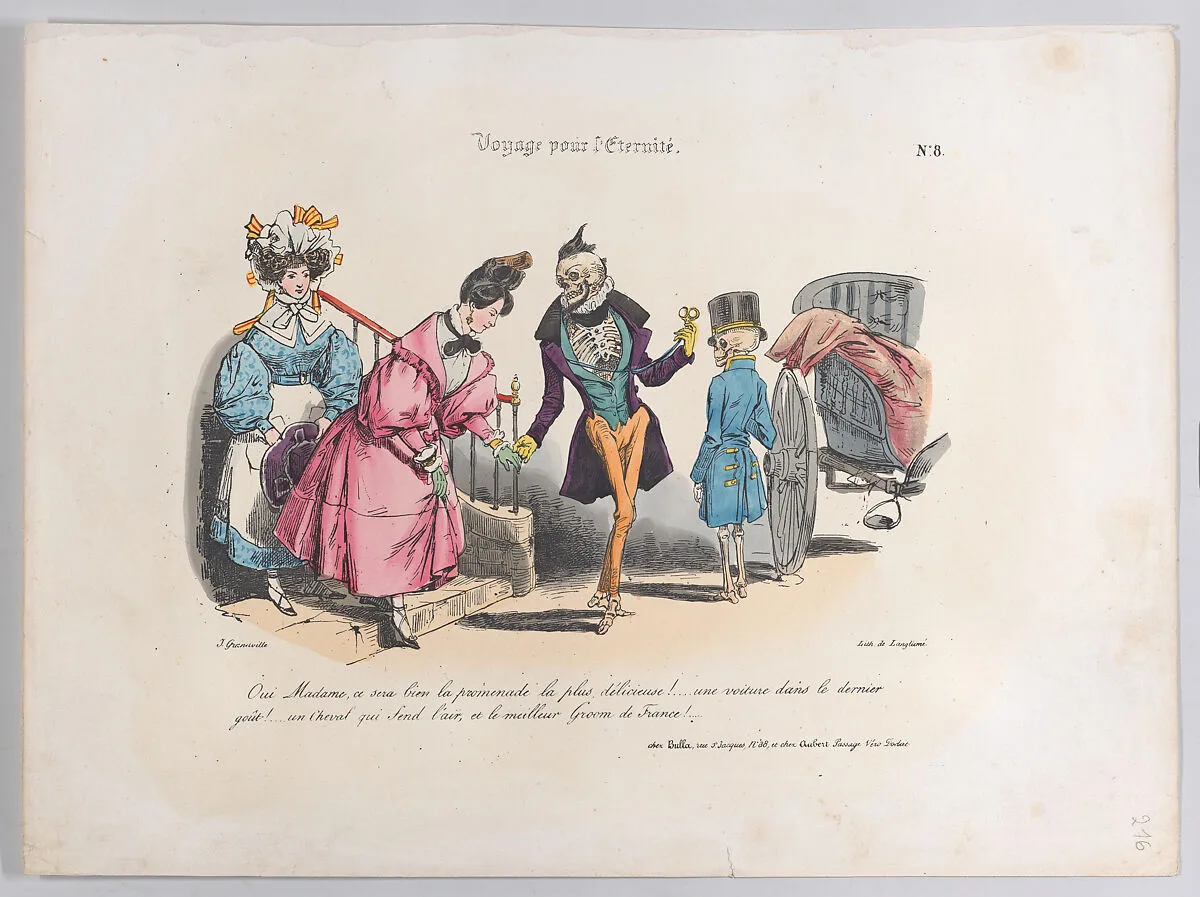 Journey for Eternity, No. 1 — J. J. Grandville|Langlumé
