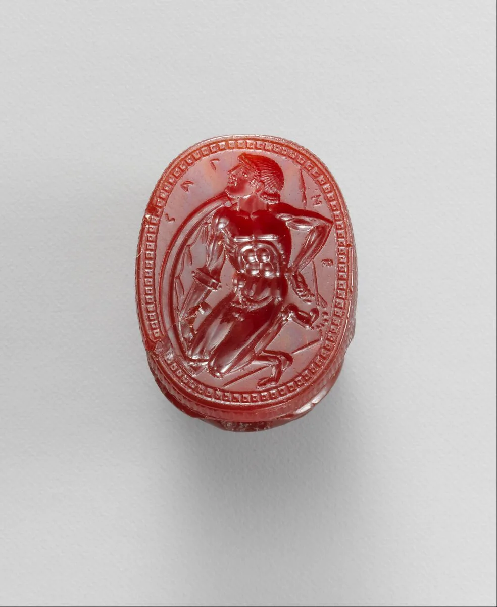 Carnelian scarab — Unknown