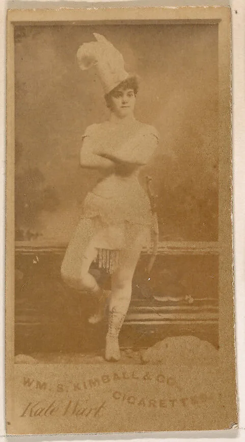 Kate Wart, from the Actresses series (N203) issued by Wm. S. Kimball & Co. — William S. Kimball & Company