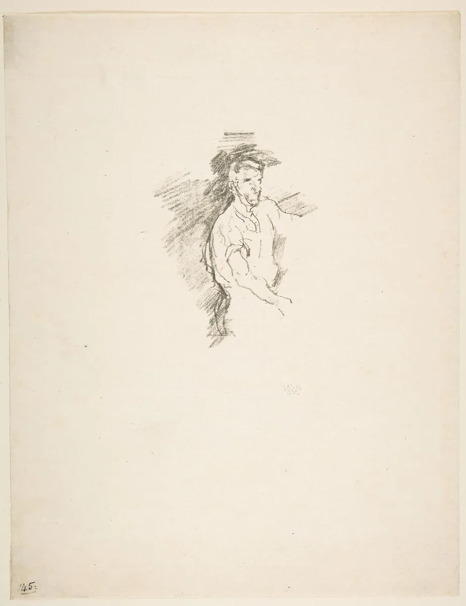 Sketch of a Blacksmith — James McNeill Whistler