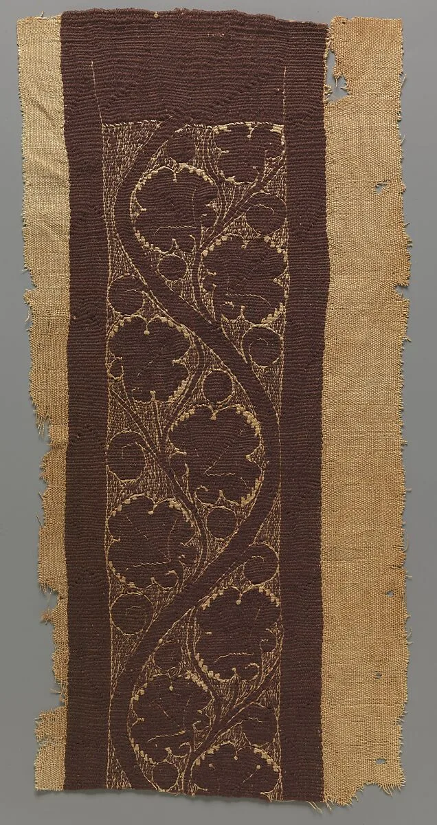 Band with Vine Scroll — Unknown