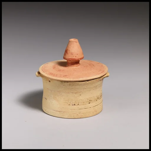 Terracotta pyxis (box)