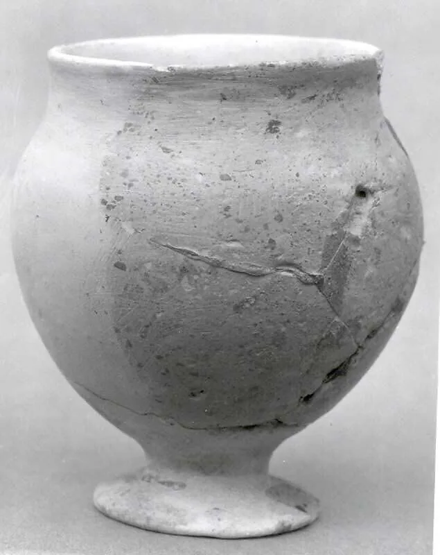 Footed goblet — Unknown