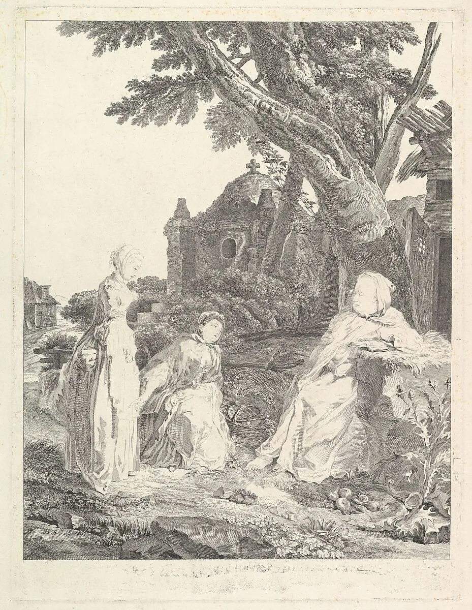 Frère Luce — Gabriel de Saint-Aubin