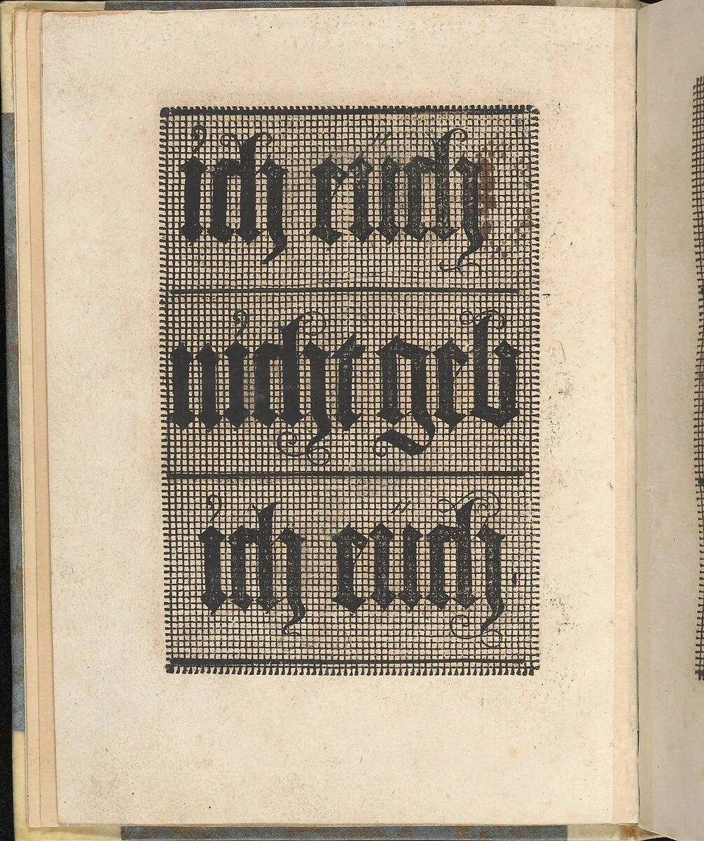 Ein ney Furmbüchlein, Page 6, verso — Johann Schönsperger the Younger