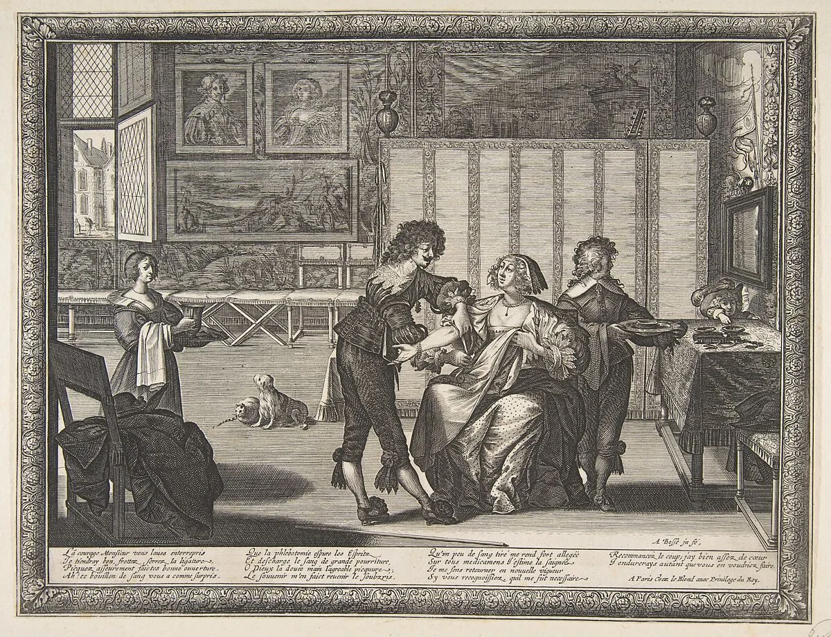 The Surgeon (La Saignée) — Abraham Bosse|Jean I Leblond