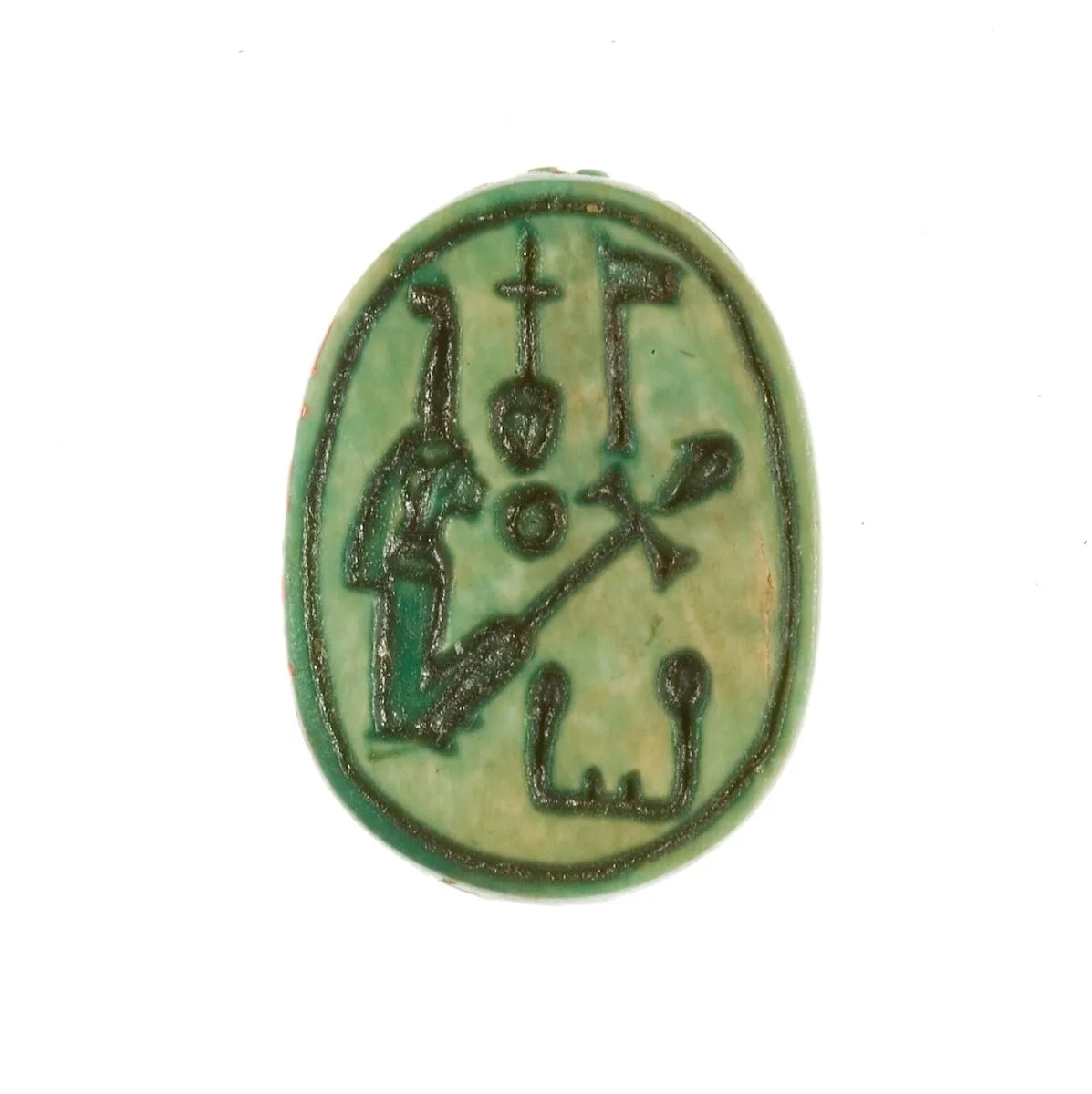 Scarab Inscribed for the Perfect God Maatkare (Hatshepsut) — Unknown