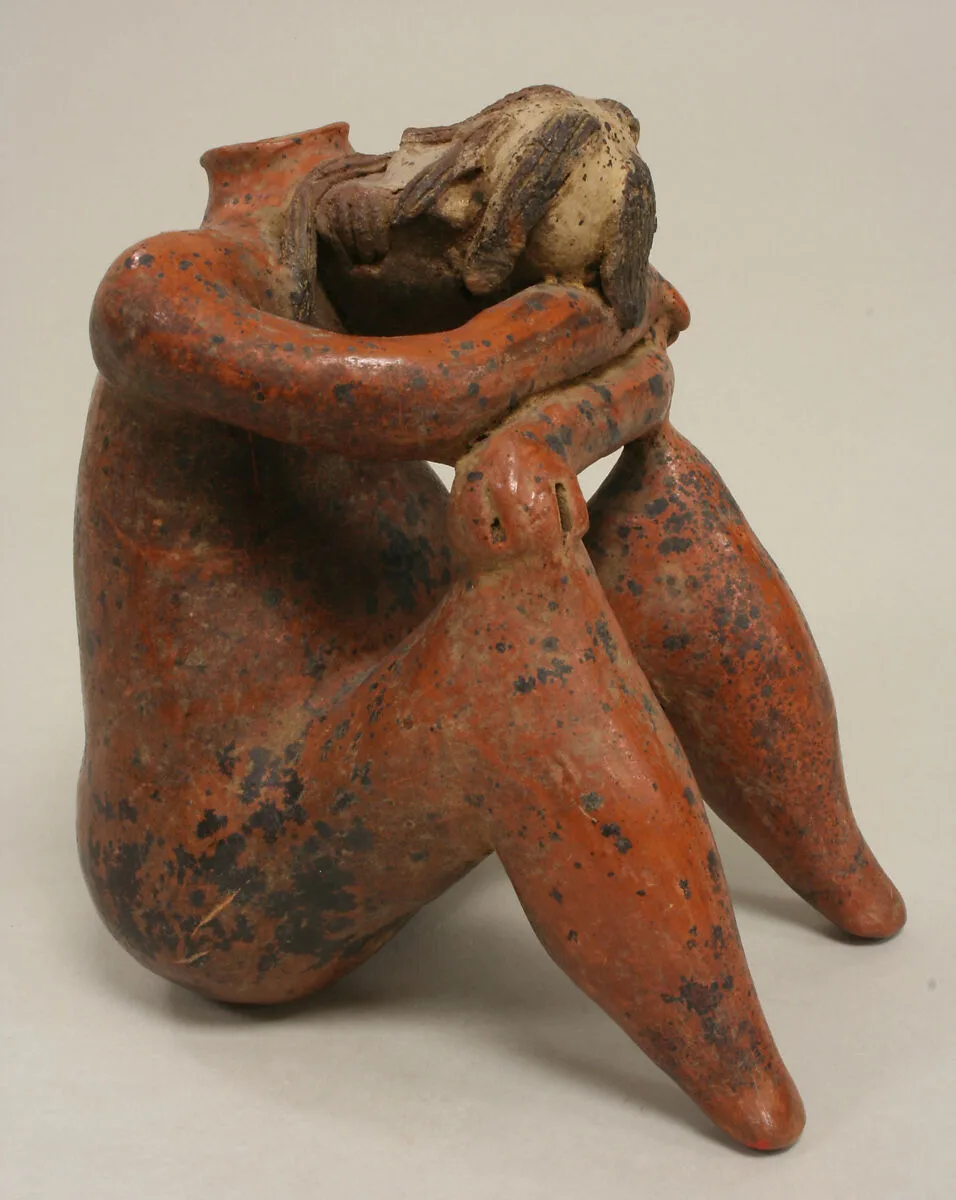 "Mourning" Figure Vessel — Unknown