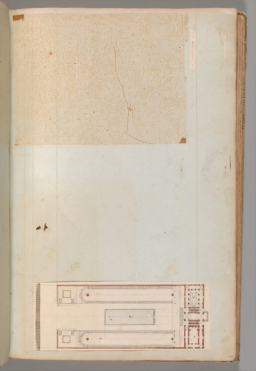 Page from a Scrapbook containing Drawings and Several Prints of Architecture, Interiors, Furniture and Other Objects — Pierre François Léonard Fontaine|Charles Percier