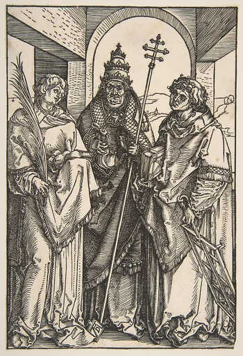Saint Stephen, Saint Sixtus and Saint Lawrence