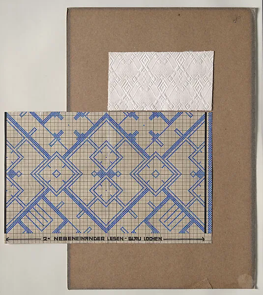 Design for Woven Textile Patterns — Wiener Werkstätte