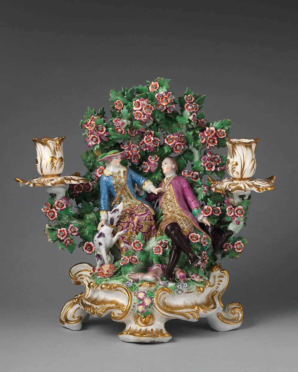 Candelabrum (one of a pair) — Chelsea Porcelain Manufactory