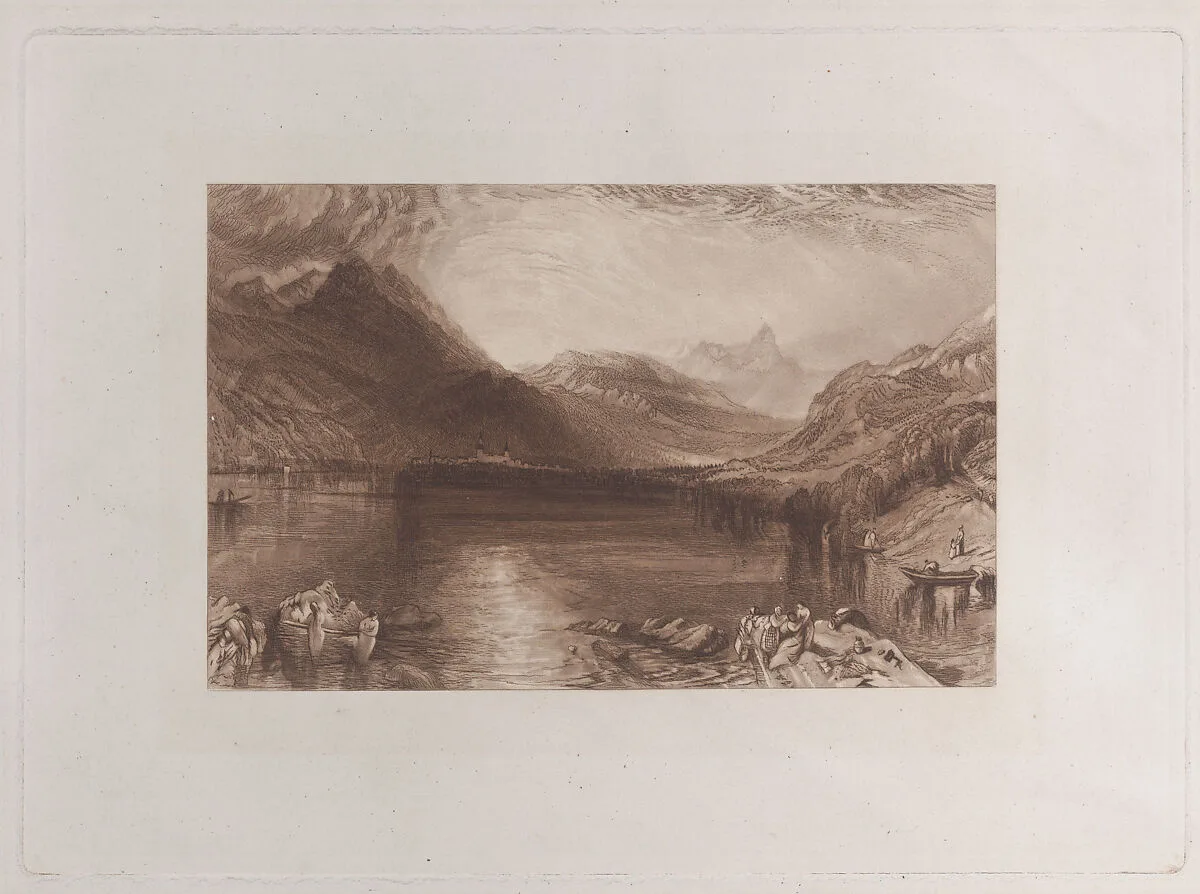 The Lake of Zug — John Ruskin|Joseph Mallord William Turner|Thomas Goff Lupton