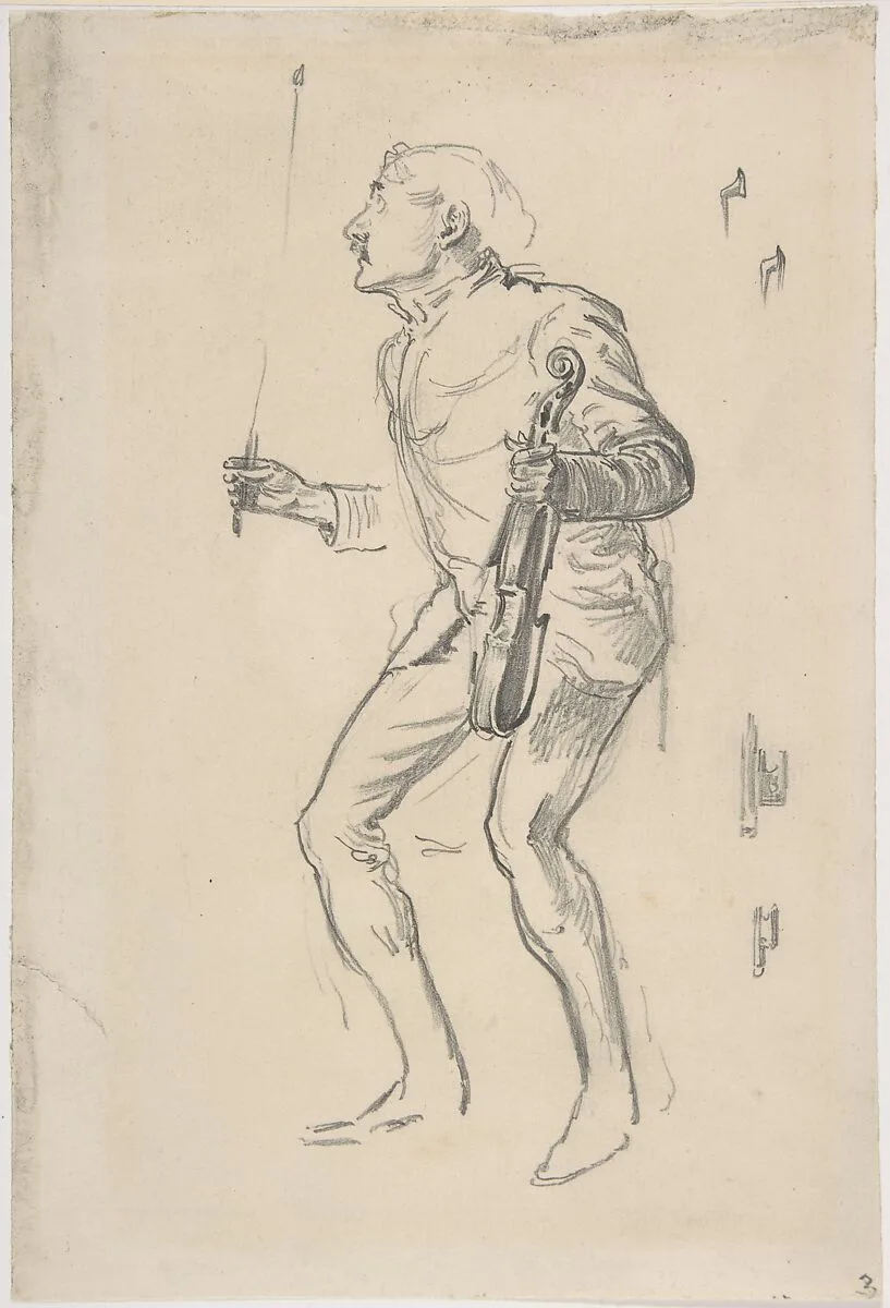 Gecko: study from life — George Du Maurier
